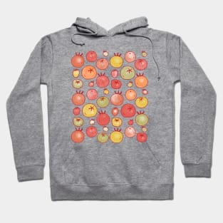 Tomatoes Illustration Art Hoodie